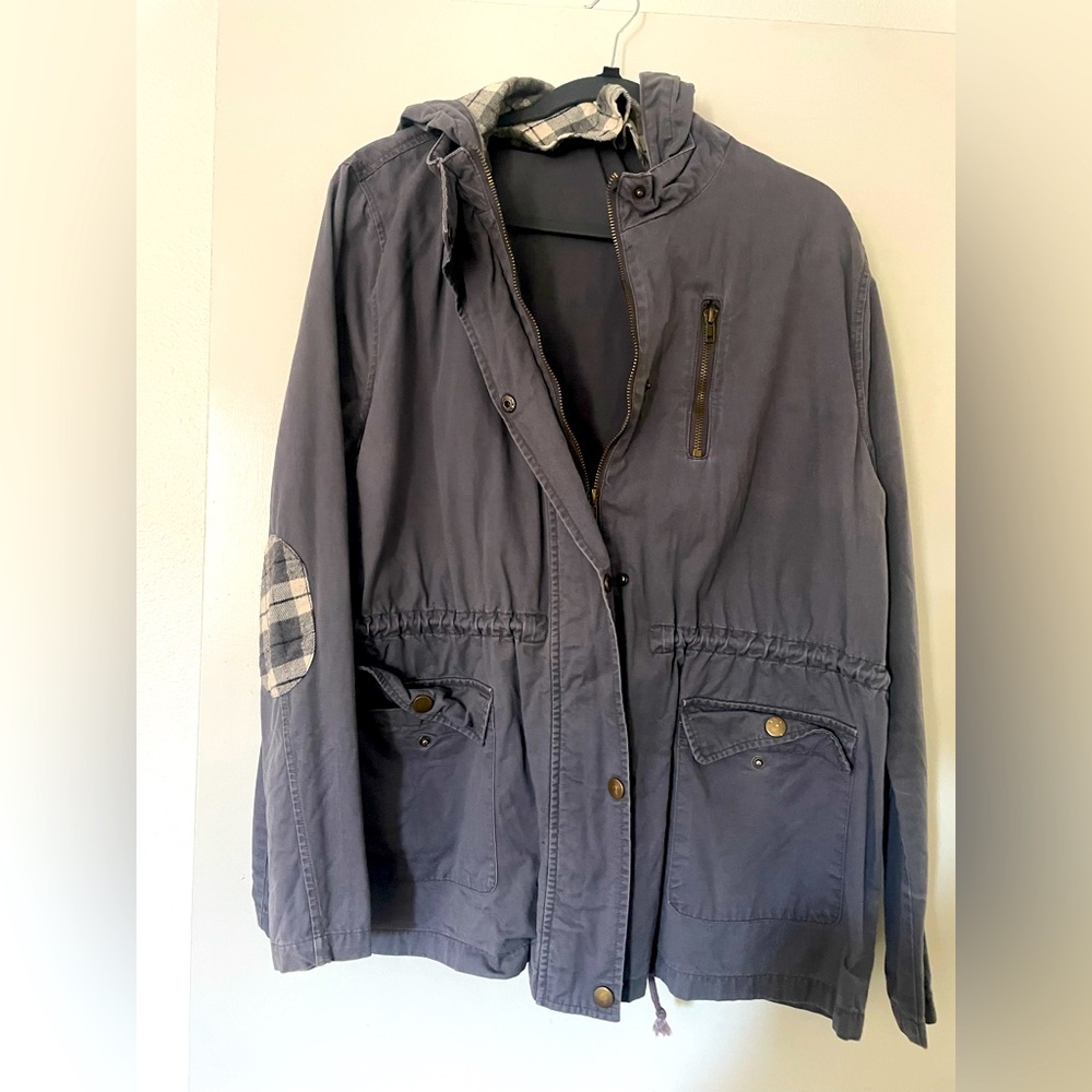 Women's Utility Jacket in Gray